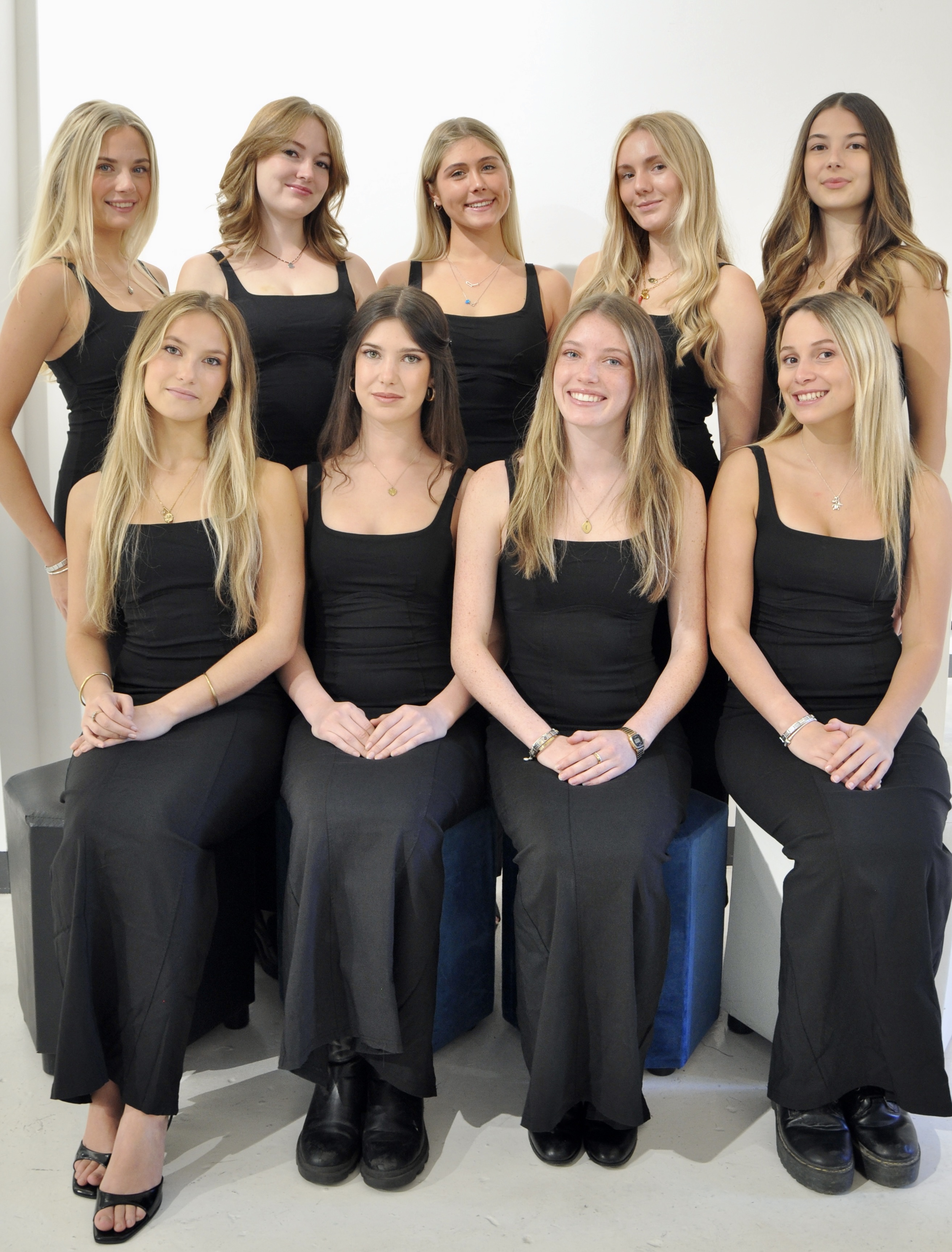 The SheServes team ready to serve